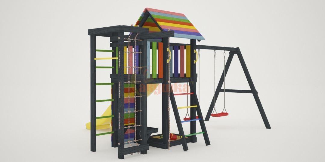 Детская площадка Савушка 6 BLACK